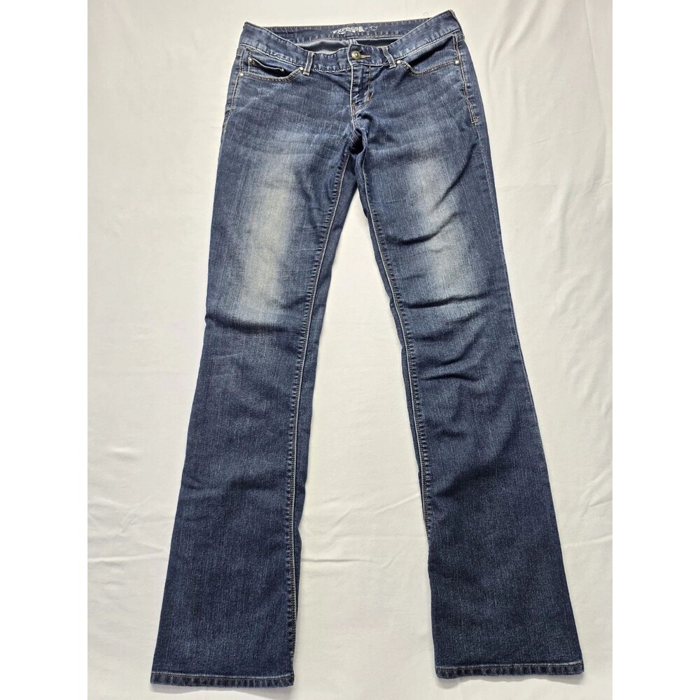 Express Jeans Size 41 Dark Wash Denim Boot.